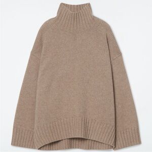 COS CHUNKY CASHMERE TURTLE NECK